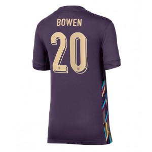 Fotbalové Dres Anglie Jarrod Bowen #20 Dámské Venkovní Oblečení ME 2024 Krátký Rukáv